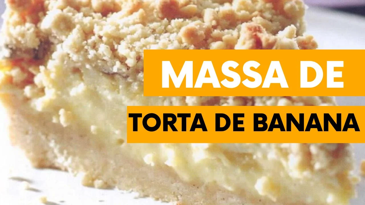 Como Fazer Massa de Torta de Banana que Derrete na Boca