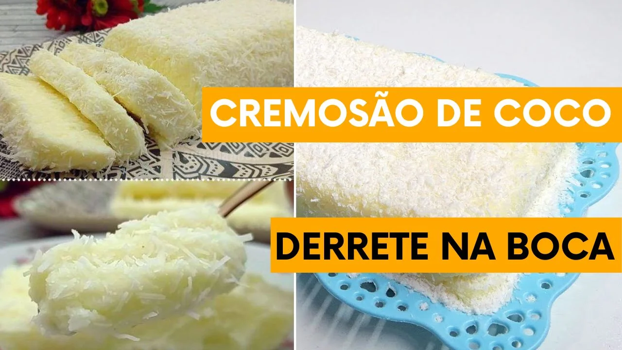 Como Fazer Cremosão de coco