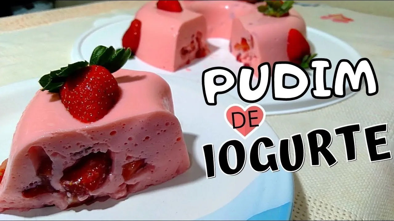 Pudim de Iogurte Fácil