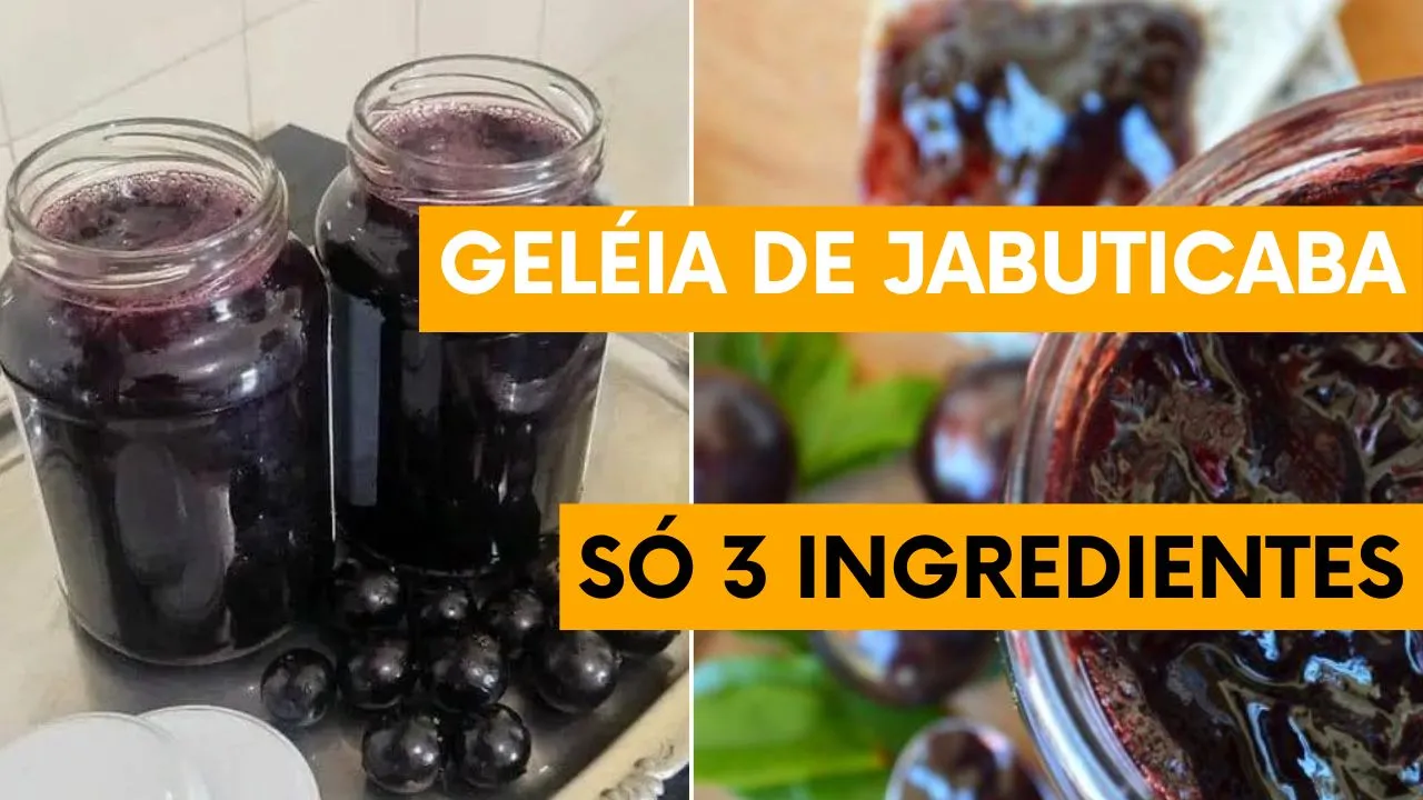 Como Fazer Geleia de Jabuticaba 3 Ingredientes