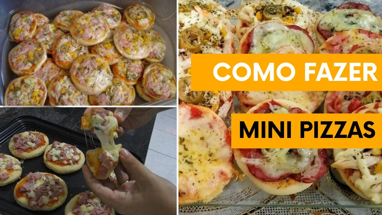 Como Fazer Mini Pizzas