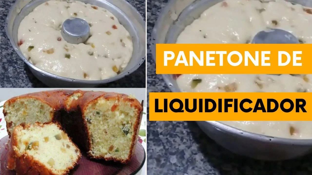 Como Fazer Panetone na forma de pudim