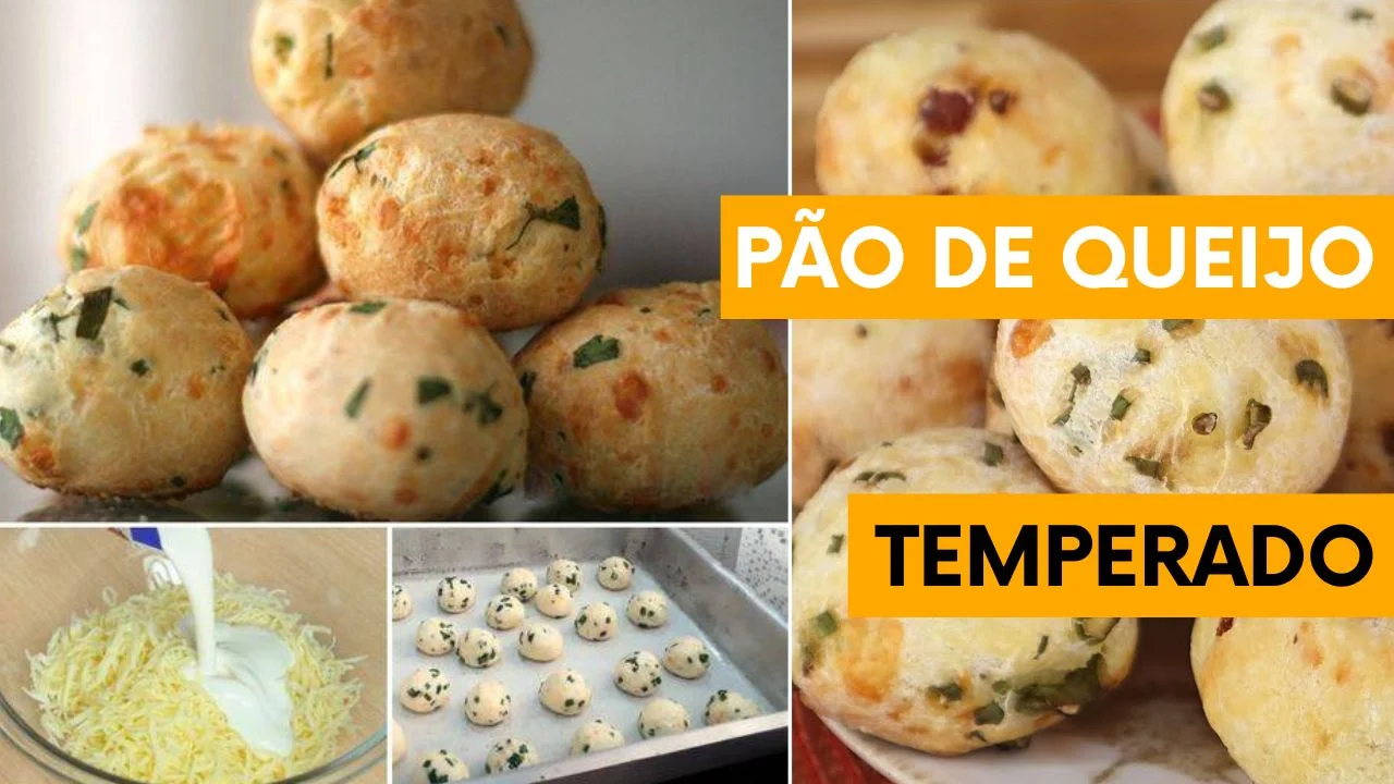 Como Fazer Pão de Queijo Temperado