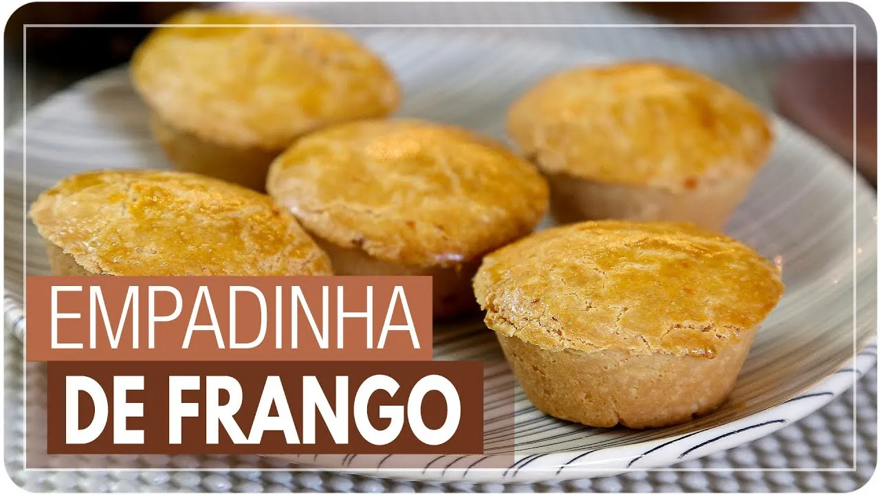 Empadinha de frango simples e deliciosa