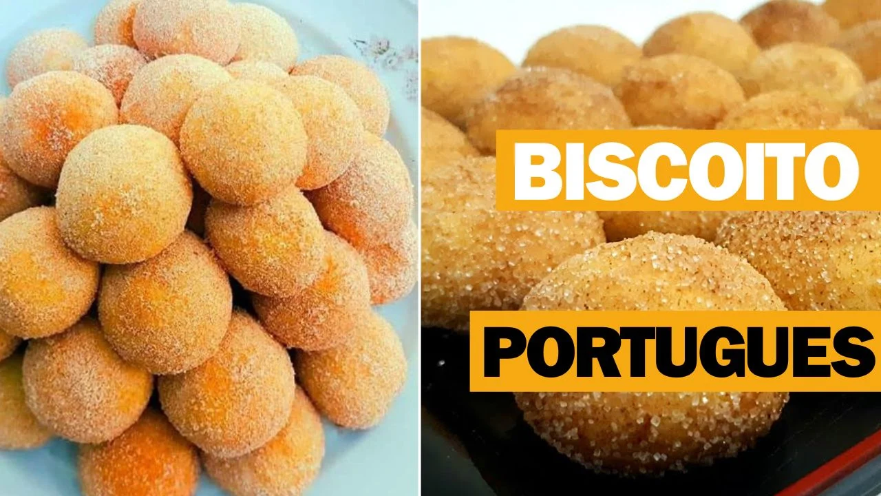 Biscoito Português 5 Passos