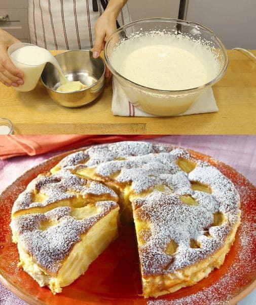 Torta de Maçã Italiana em 3 Minutos