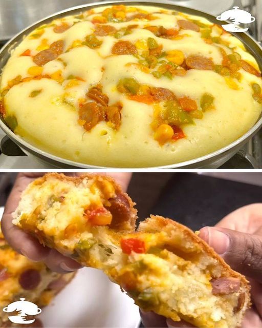 A Deliciosa Torta Salgada Cremosa com Massa de Maisena