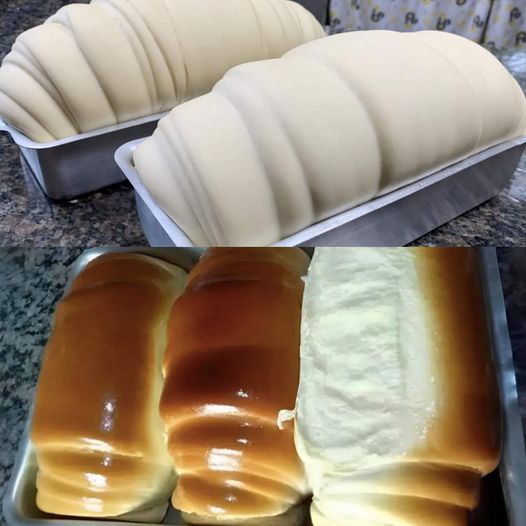 Pão caseiro que cresce muito