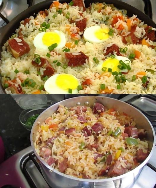 Arroz Carreteiro Tradicional Delicioso