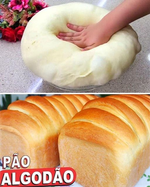 Pão de Algodão Fofinho