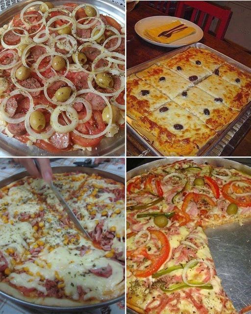 Pizza de Liquidificador simples