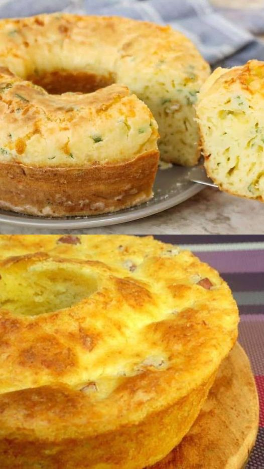 Bolo de Queijo salgado