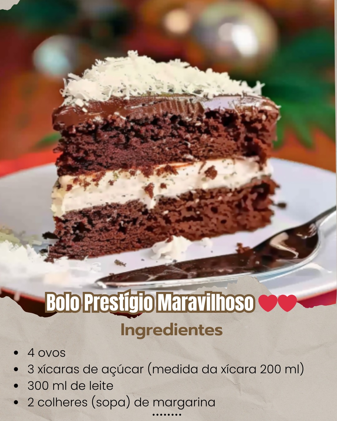 Bolo de Prestigio