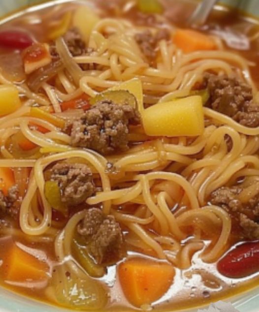 Sopa de Carne e Legumes