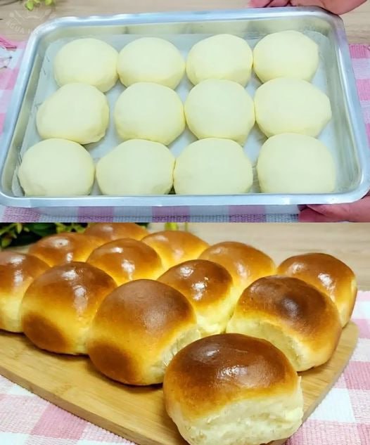 Receita de Pão 2 Leites